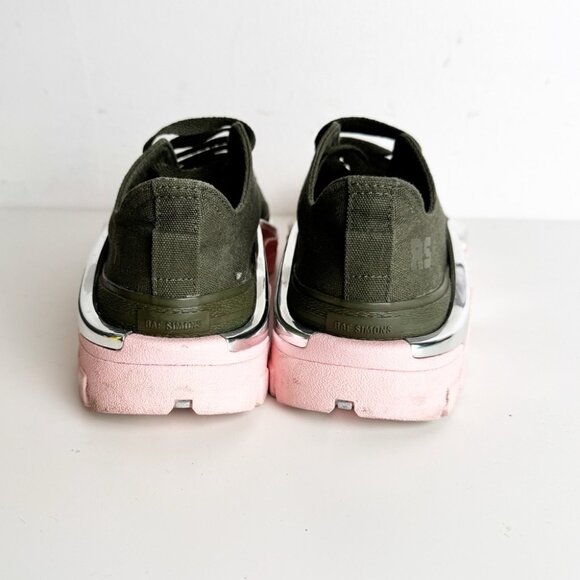 ADIDAS Raf Simons X Detroit Runner Olive Size 8 men’s - Picture 6 of 10